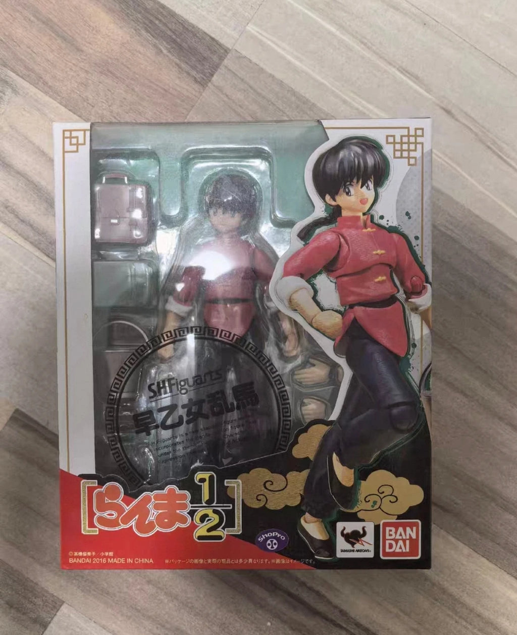 Original BANDAI SH Figuarts Ranma Saotome Ranma 1/2 in Stock Anime Action Collection Figures Model Toys Figure Gifts
