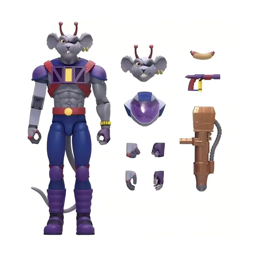 In Stock Biker Mice From Mars Anime Figure 1:12 16cm Throttle Vinnie Modo Three Person Set Action Figure Toys Kid Christmas Gift
