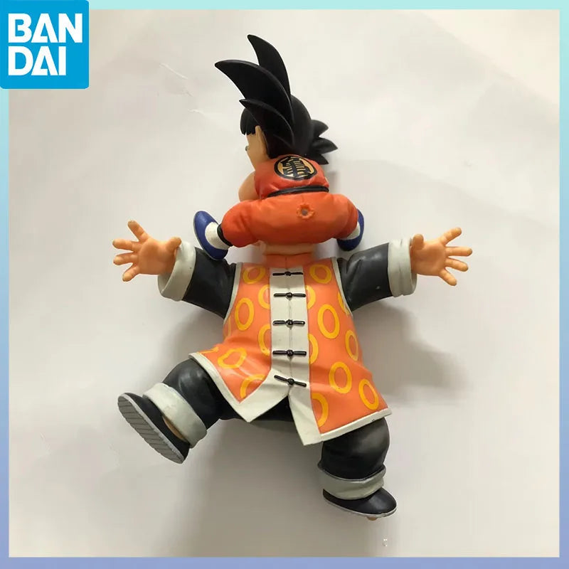 BANDAI Ichiban Kuji Dragon Ball Revible Moment Last One Prize Goku Grandpa Gohan Anime Scene Figurine Action Figure Model Toys