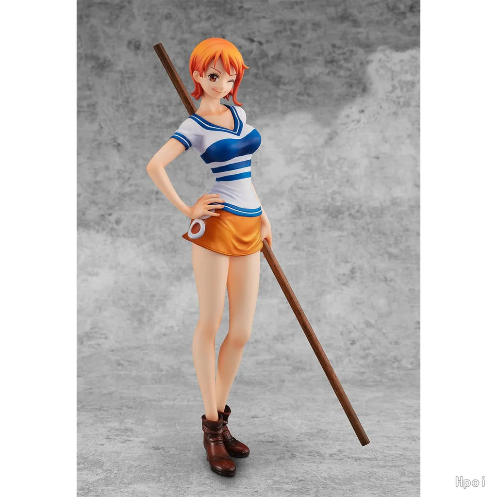 【MT】Original MegaHouse POP Playback Memories ONE PIECE Nami Figures Toys Collection Ornaments