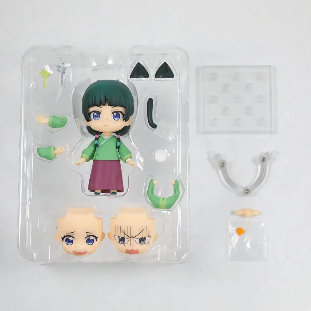 Anime Figure Maomao Replaceable head action Figure PVC Model Collection cute Maomao Figurine Doll Gifts