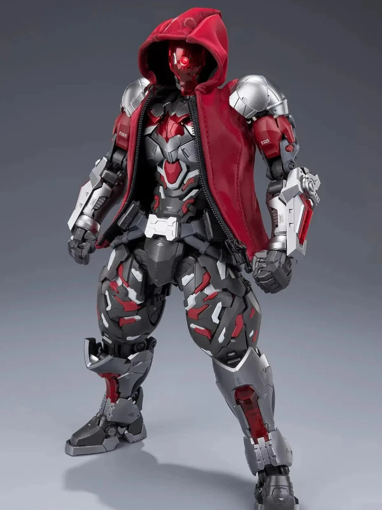 Yuanye Culture × Hemoxian OverZero Arkham Knight 1/10 Scale Red & Blue Swap Armor Assembly Model Kit Action Figure Batman Toys