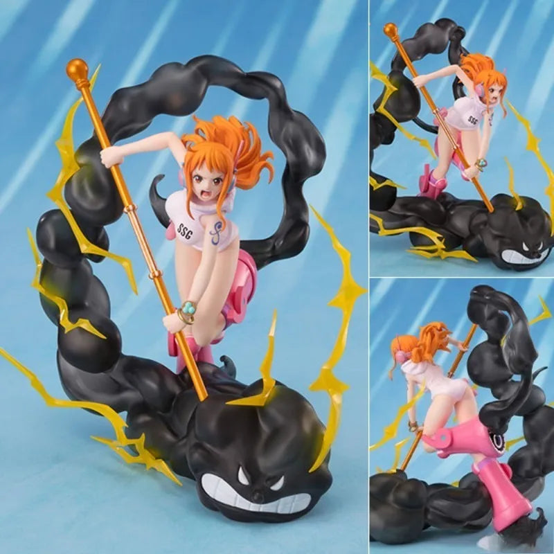 BANDAI Figuarts ZERO One Piece Nami Original genuine PVC Action Anime Figure Model Toys Figure Collection Doll Gift