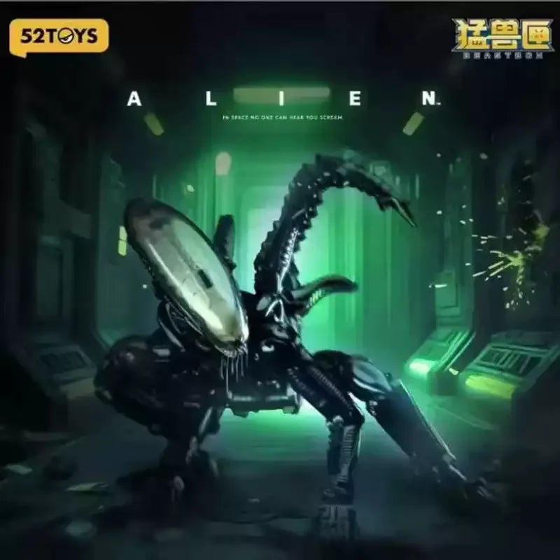 52toys Beast Box Alien 2.0- Safe Zone - Bb73 Dead Fight Ant Handheld Animal Mech Deformation Model Mobile Toy Pendant Friendgift