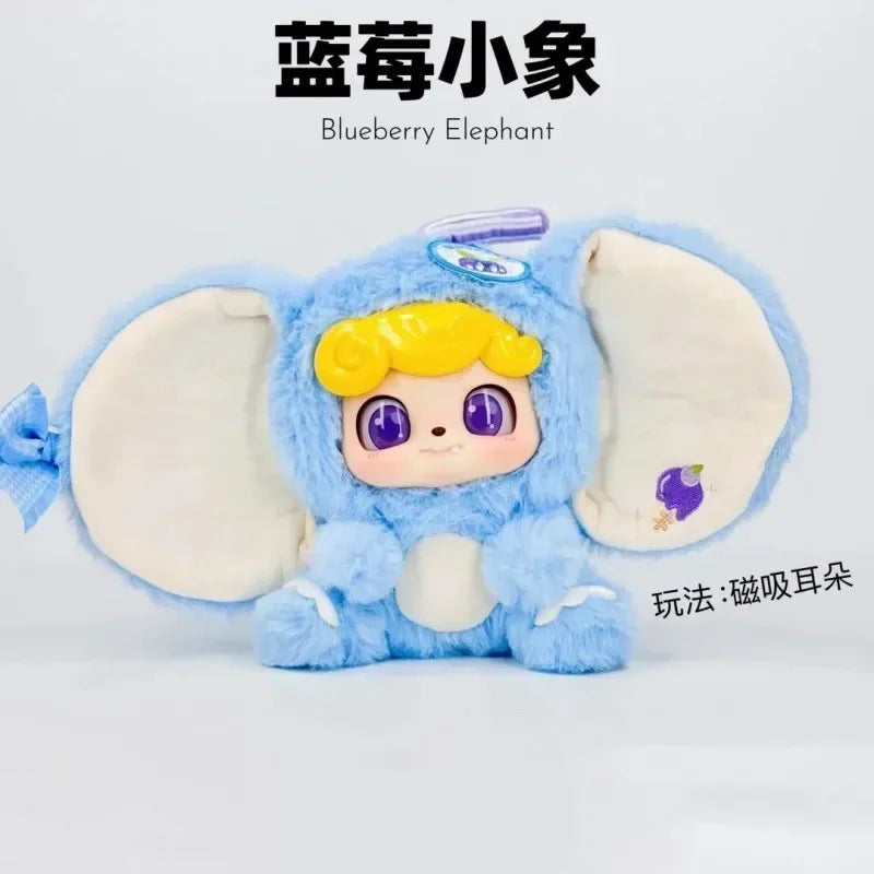 Q.Kids Animal Preschool Series Figure Blind Box Surprise Gift Cartoon Plush Dolls Q Baby  Mystery Box Model Decor Kids Gift Toys