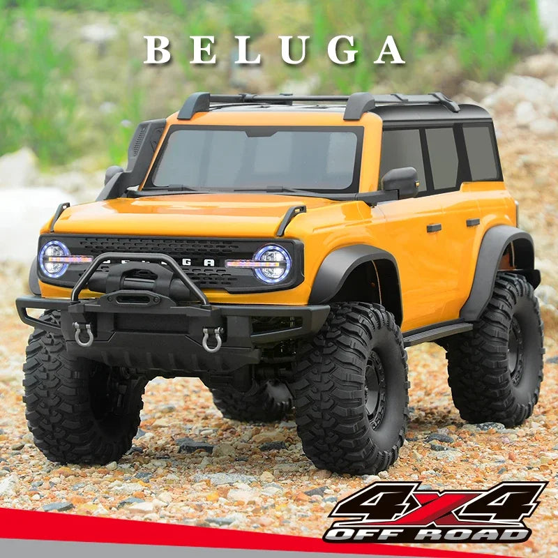 RC Crawler 1/10 Rc кола 4WD RTR HB R1001 с LED 2.4G електрическо дистанционно управление Rock Buggy офроуд превозно средство Rc коли за възрастни