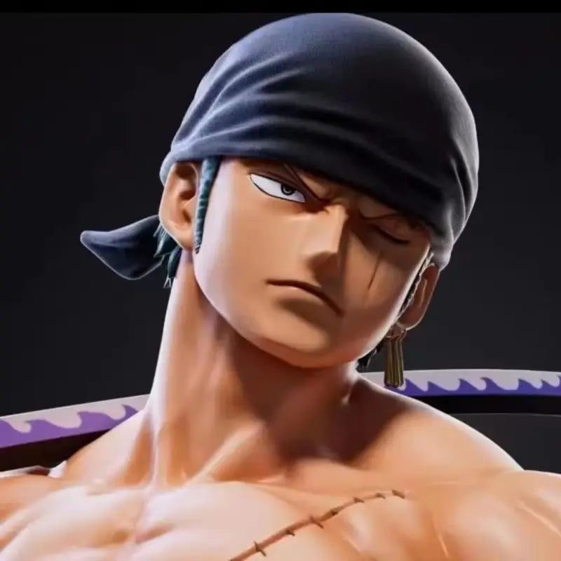 In Stock Genuine One Piece Roronoa Zoro Action Figure Anime Desktop Decoration Toy Gift For Kids Collectible Model