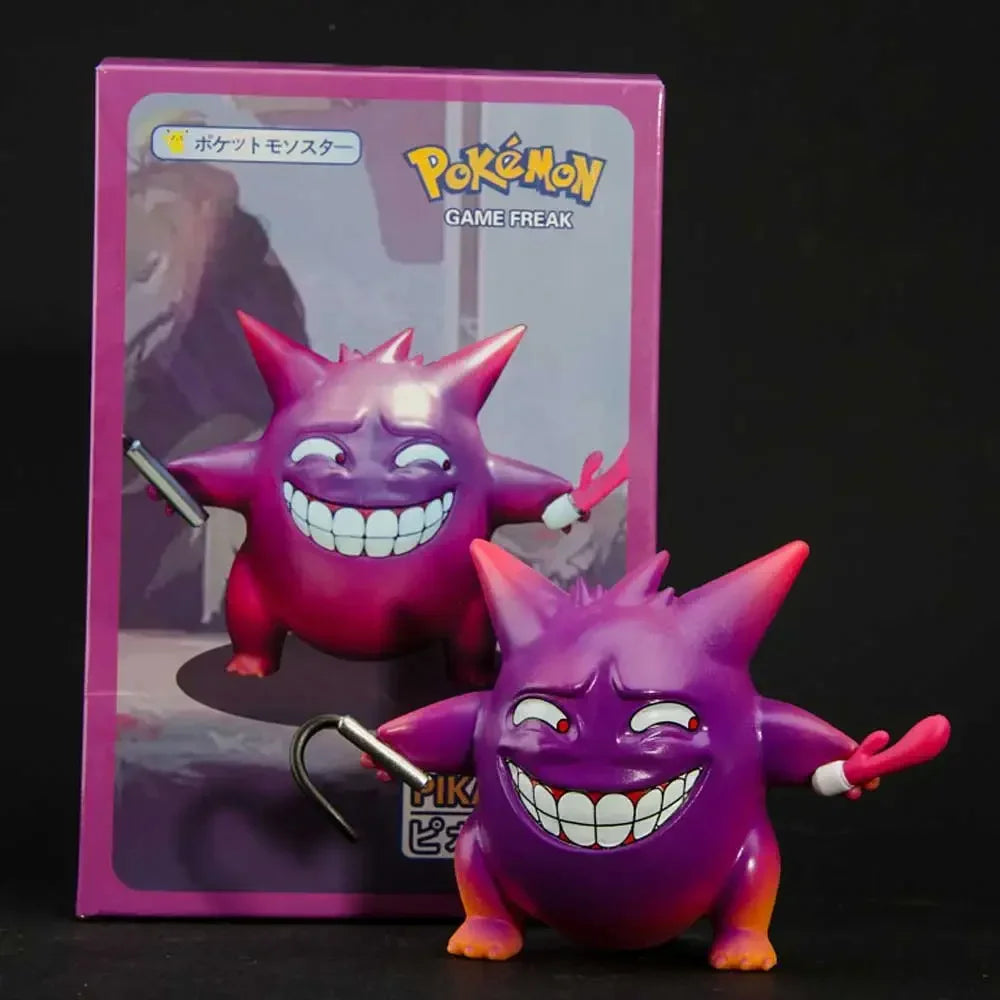 TOMY Pokemon Funny Funny Freak Pikachu Bulbasaur Charmander Squirrel PVC Anime Action Figure Model Doll Toy Boy's Gift