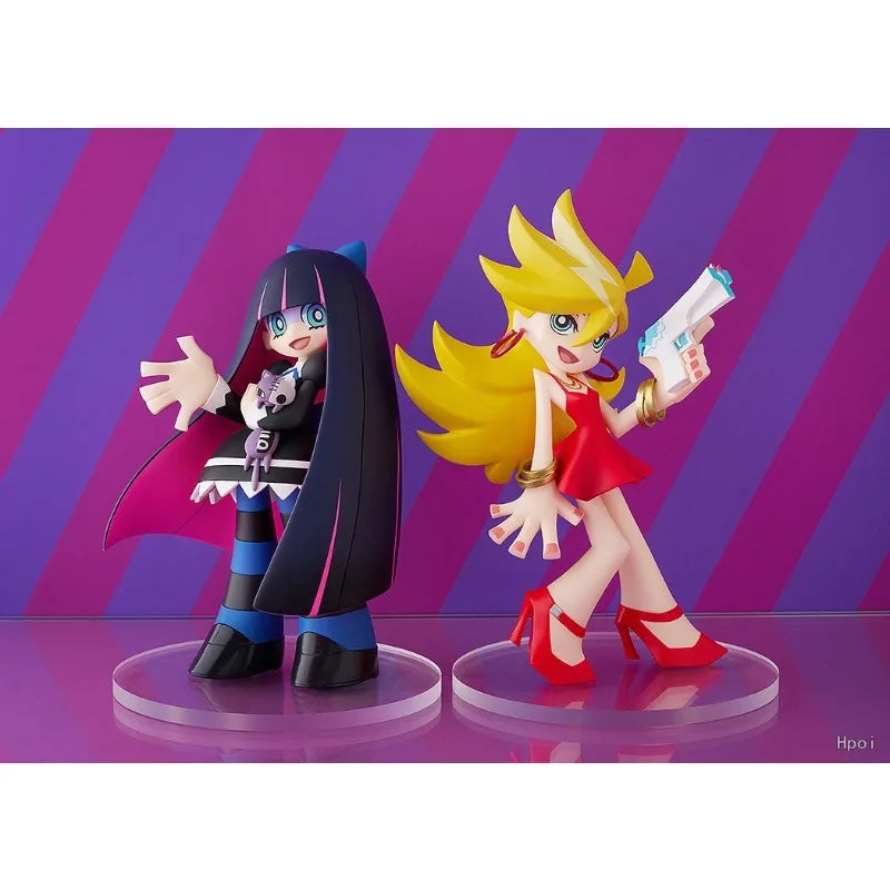 GSC Original POP UP PARADE Panty & Stocking with Garterbelt Series Pandi\Stove Scarf Anime Not Movable Figure Statue Model Toys