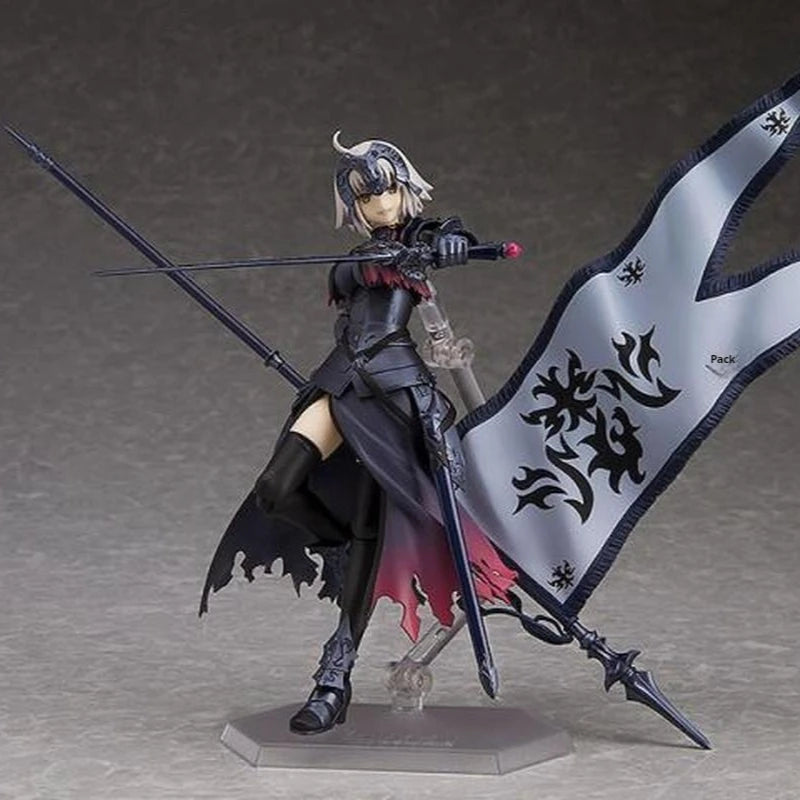 In Stock Joan Of Arc Anime Action Figurines Model Kit Figma 390# Desktop Ornament Boy Collection Girl Toy Exquisite Gifts