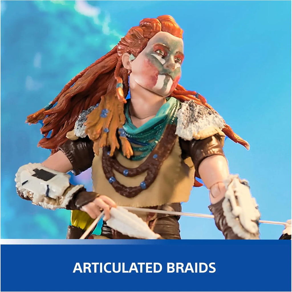 Spin Master Toys Horizon Forbidden West Aloy Deluxe Edition 6-Zoll-bewegliche Actionfigur The Shapes Collection für PS5
