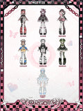 Forgotten City Series 1/8 Scale BJD Blind Box Mystery Box Caixa Caja Dolls Gift Desktop Ornament Anime Figure Toys