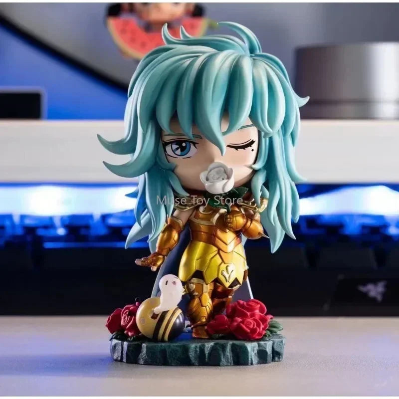 FOC GK Mini Saint Seiya Myth Cloth BOX Knights of The Zodiac 12 Constellation Box Gift Action Figure Model Toy Resin Q Statue