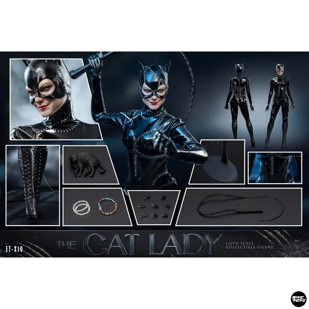 IN STOCK ETERNAL  ET-X10 Normal Version 1/6 Catwoman Anti-hero Action Penguin Soldier Scene Ornament 12" Cat Lady Model Toy