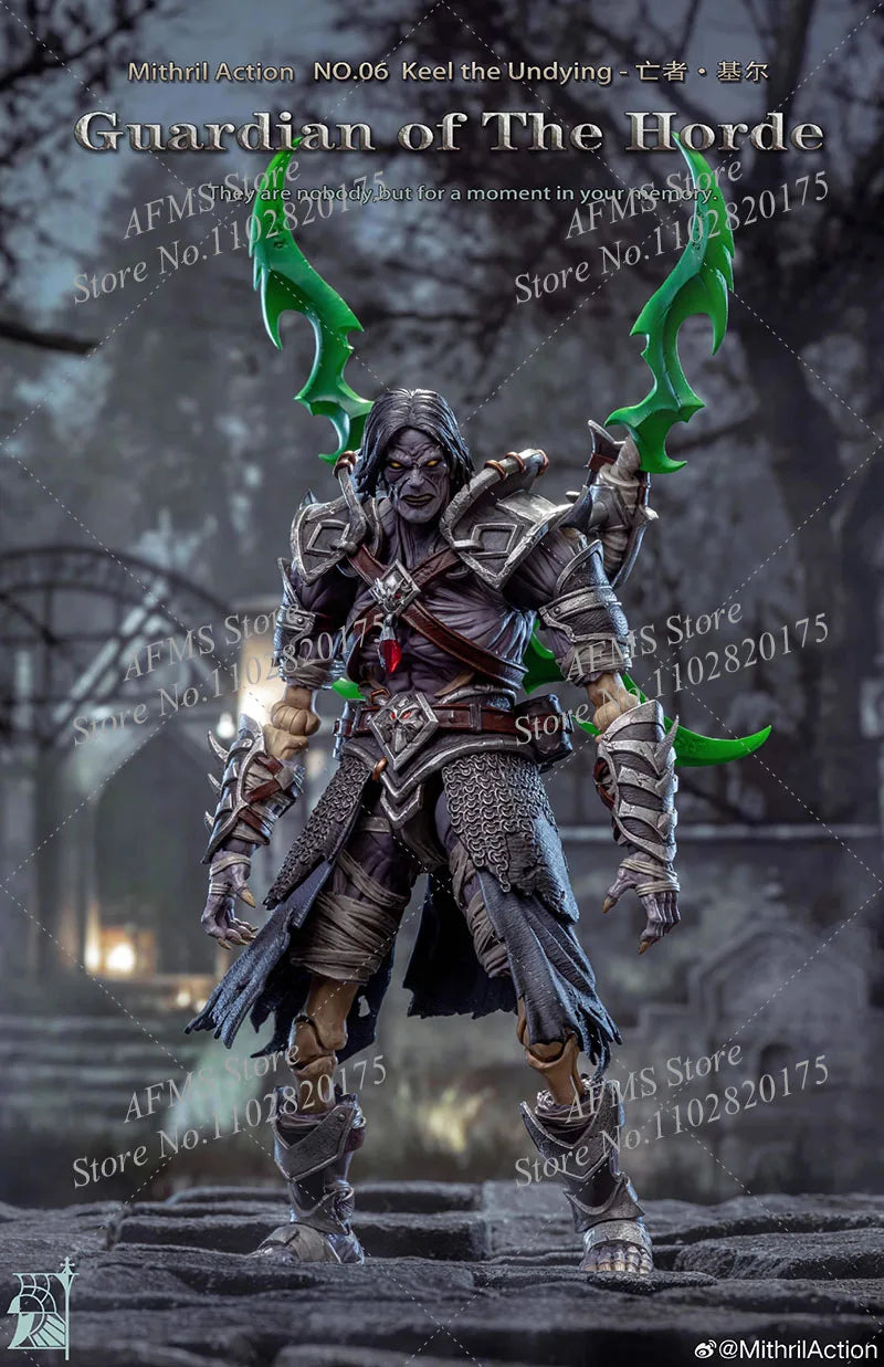 Grey knight WOW 1/10 Scale Collectible Figure Guardian Of The Horde No.06 Keel The Undying Full Set Action Figure Soldier Model