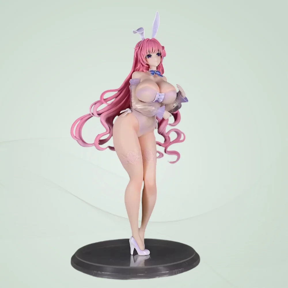 Dorothy Bunny Girl Anime Figure Standing Lace Pink Hair Pvc Model Game Peripheral Desktop Decoration 27Cm Adult Collectors