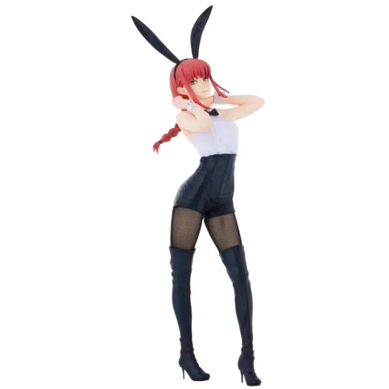 Keine Box, Aktionspreis 2024, japanische Original-Anime-Figur Makima Bunny Ver., Actionfigur, Sammlermodell, Spielzeug für Jungen