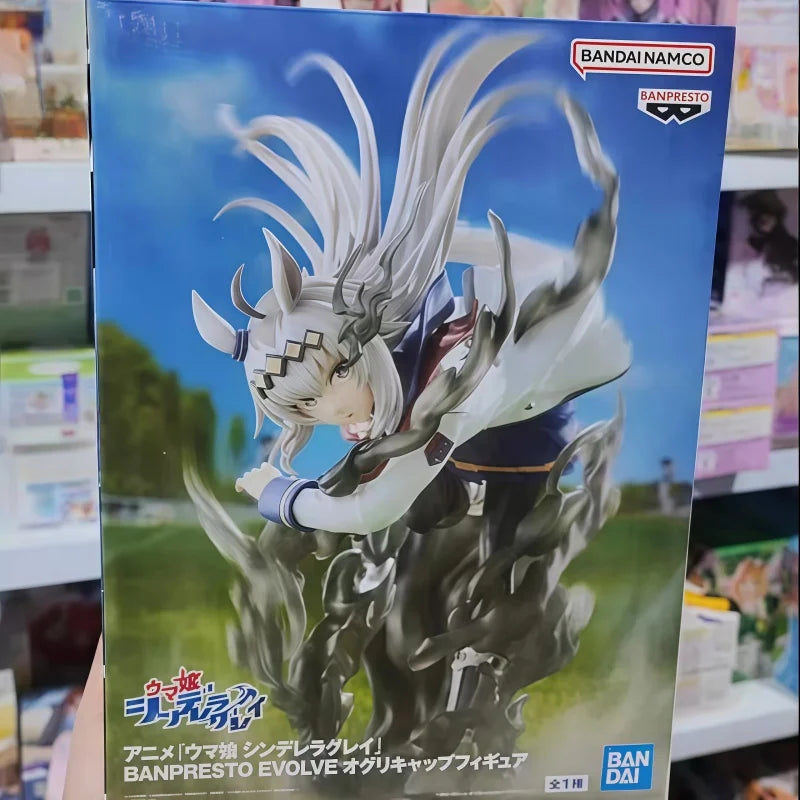 In Stock Bandai Banpresto Evolve Pretty Derby Tamamo Cross Oguri Cap Anime Collectible Model Desktop Decoration Birthday Gift