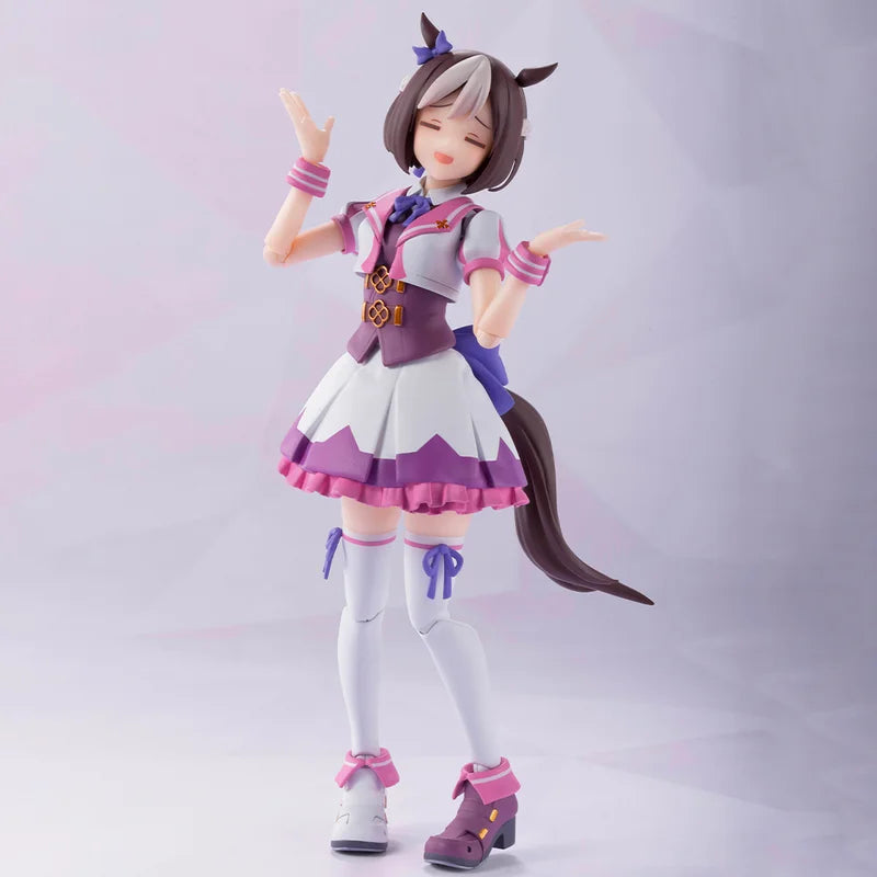 SHF Uma Musume Pretty Derby Series Figurine Pvc Anime Toy Gift Poseable Doll Model Collectible Display Official In Stock
