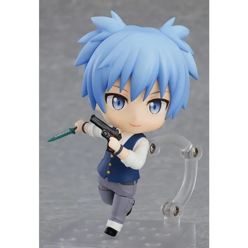 GSC Original Finished Product Movable Q-version Figurine Series Assassination Classroom Anime Toys  Model Festival Gift for Boys