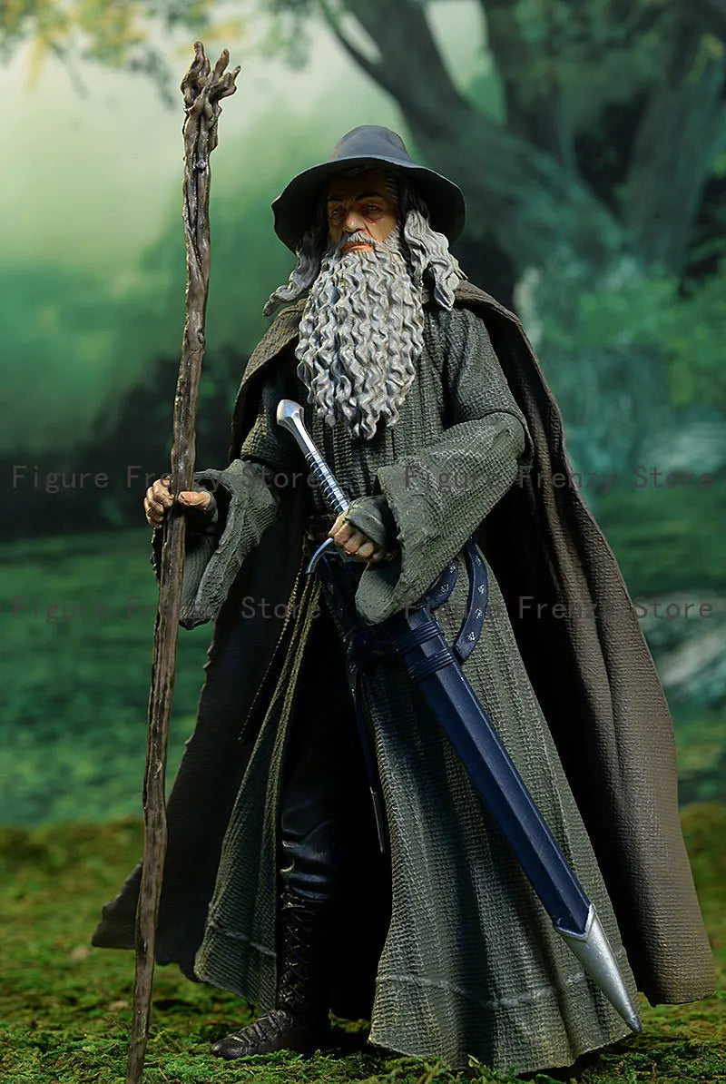 [In Stock] DST Lord of The Rings Sauron, Gimli, Gandalf, Elf Orc and Other 7-inch Movable Figures Action Figure Toy