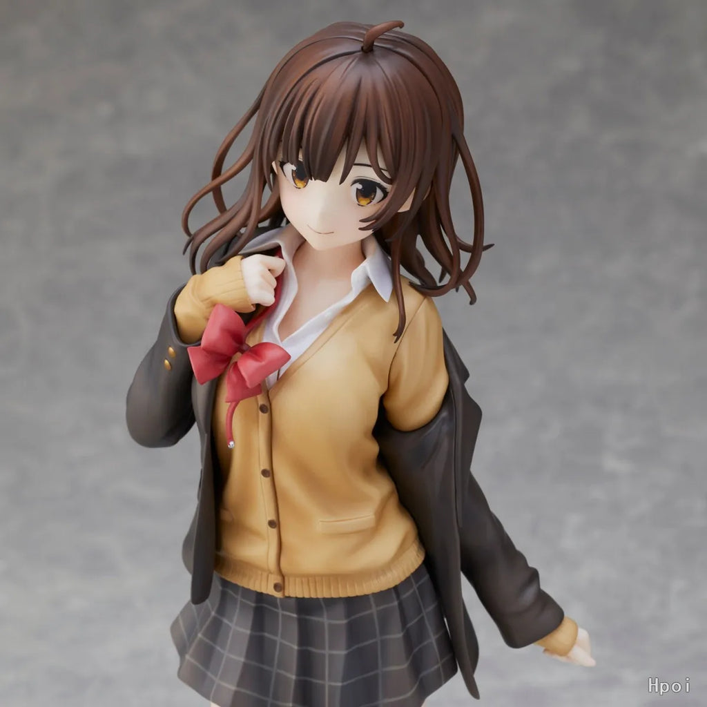 26 cm Sayu Ogiwara Anime-Mädchenfigur Ich habe mich rasiert und eine Highschool-Ausreißerin aufgenommen Ogiwara Sayu Actionfigur Modellpuppenspielzeug für Erwachsene