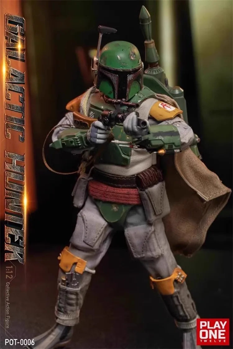 Play One Twelve POT-0006 1/12 Soldier Galactic Hunter Deluxe Edition Full Set 6'' Action Figure Model Toy In Stock