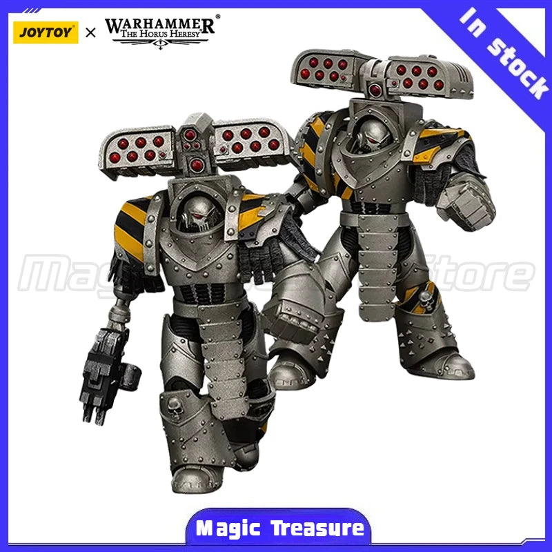 【MT】JOYTOY 1/18 Action Figure Warhammer 40K Lron Warriors Tyrant Siege Master Terminator with Rocket Launcher Model Toys