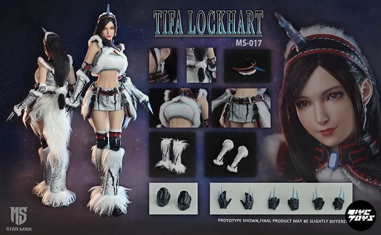 Pre-sale STARMAN MS-017 Fighting Goddess Qilin Tifa 1/6 Scale Articulated Super Action Figure Collectible Model for Adults