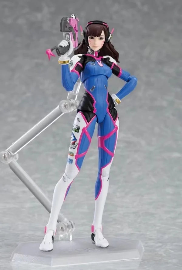 In Stock 100% Original Overwatch Figma Action Figures OW2 Genji Widowmaker Anime Figure PVC Collectible Model Toys Ornaments