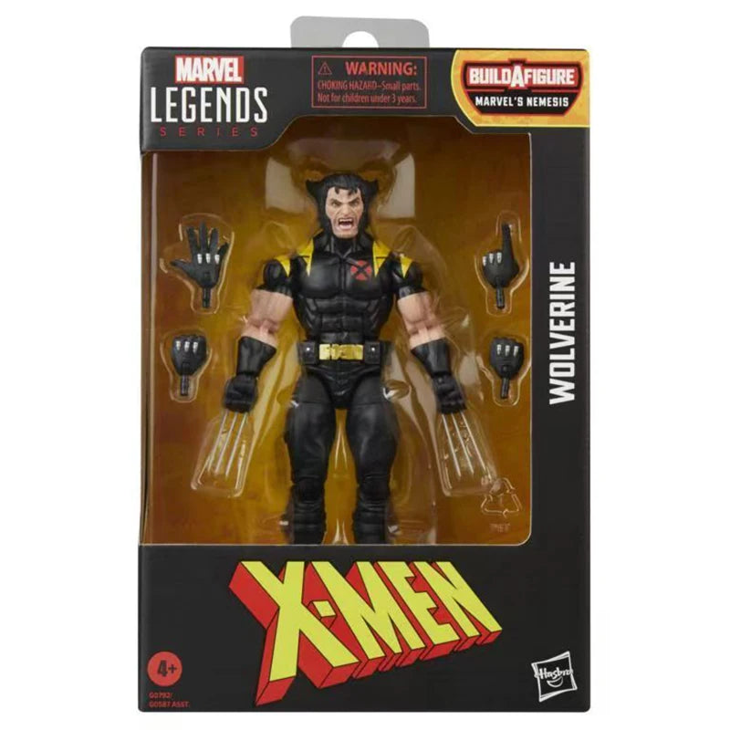 In Stock Hasbro Marvel Legends Series x-men Nemesis Set Wolverine Gambit Marrow 6-inch action figure model gift toy collectibles