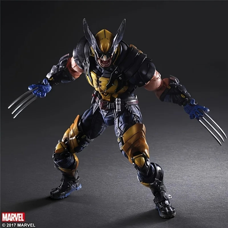 Marvel Genuine Wolverine Wolf Uncle Model Figurine Ornament
