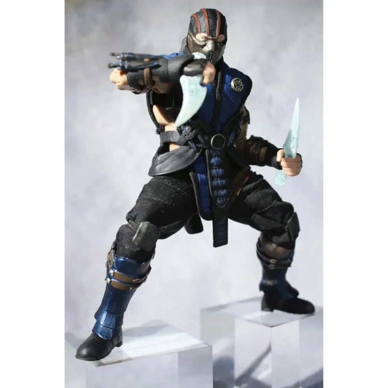 NEW Original JM Toys Mortal Kombat Sub-Zero Figure Classic Reissue Action Figurine Model Collectible Toy Gift for Collectors