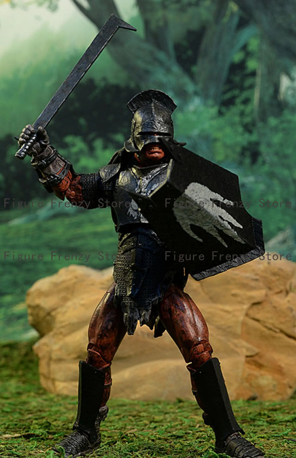 [In Stock] DST Lord of The Rings Sauron, Gimli, Gandalf, Elf Orc and Other 7-inch Movable Figures Action Figure Toy