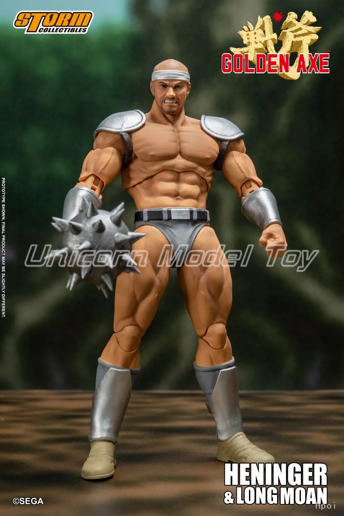【UA】Storm Toys  GOLDEN AXE HENINGER & LONG MOAN 2 PACK Scale 1/12 Action Figures Models Toys Gifts