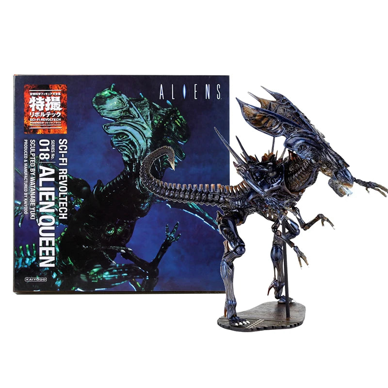 Alien vs. Predator Queen Actionfigur #018 PVC-Kollektion 15 cm bewegliche Ornamente Xenomorph XX121 Alienfiguren Modellspielzeug Geschenke