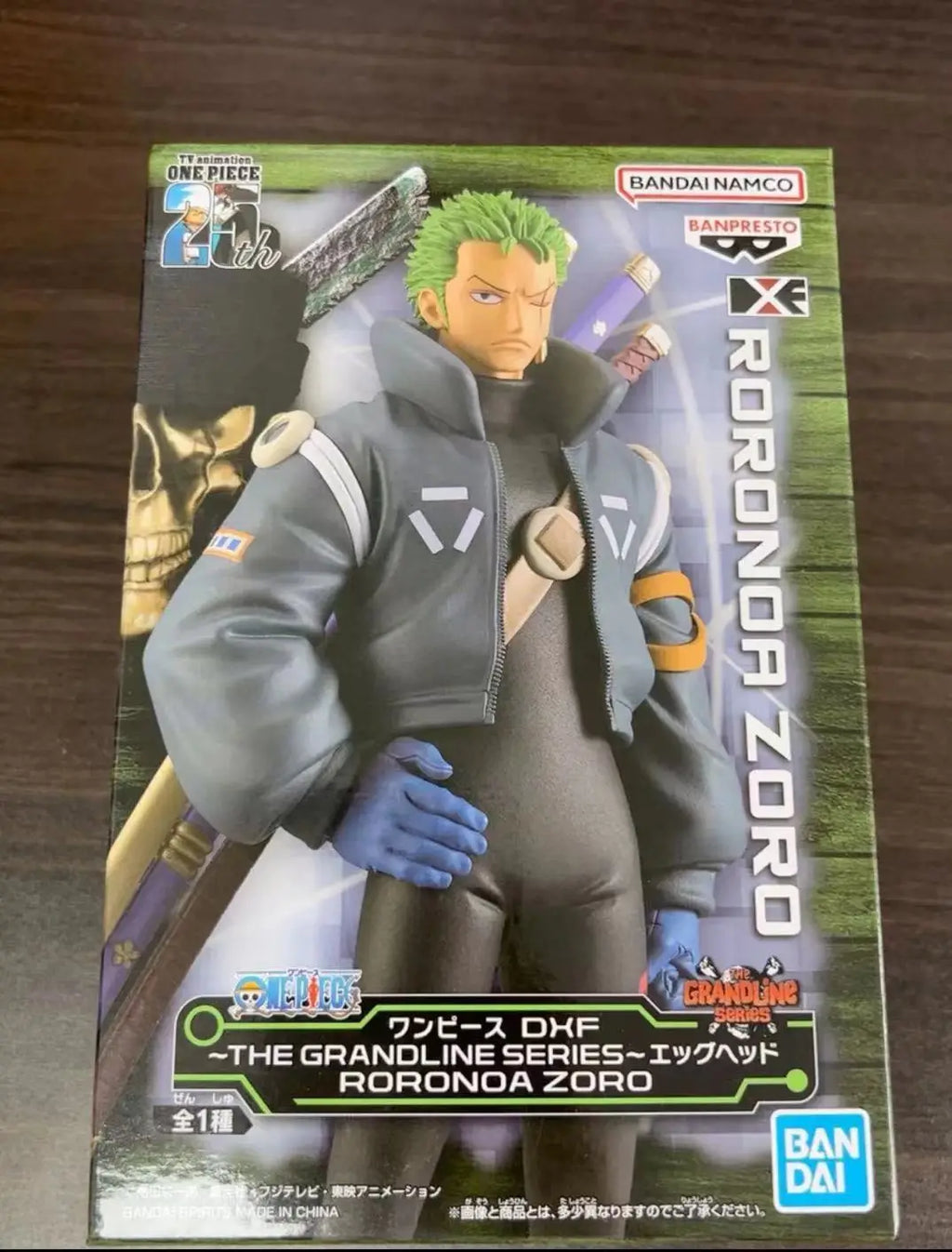 В наличност Bandai BANPRESTO DXF ONE PIECE The Grandline Series Egghead Roronoa Zoro Аниме екшън фигурка играчка подарък модел колекция