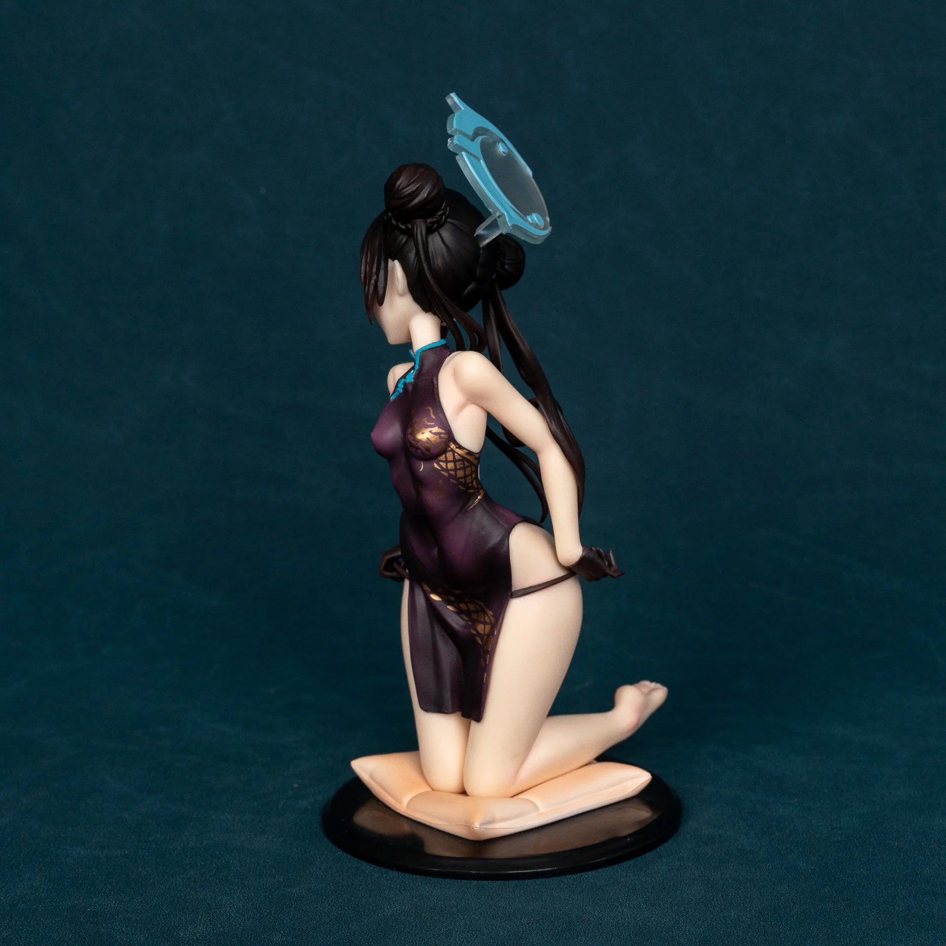 20cm Blue Archive Ryuuge Kisaki Kneeling Position Game Girl Figure Model Statue Boys Collection Desktop Decoration Ornament Toys