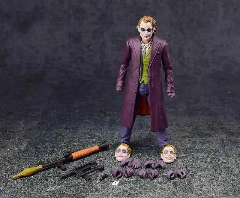 In Stock 100% Original Bandai Sh Figuarts Shf JOKER The Dark Knight Figure Model Collection Toy Gift