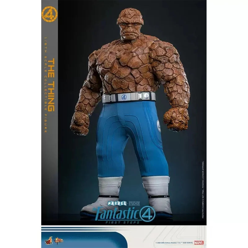 In Stock Original Hottoys Ht 1/6 Scale Mms813 Thing Ben Grimm Fantastic Four Action Figure Collectible Model Birthday Toy Gift