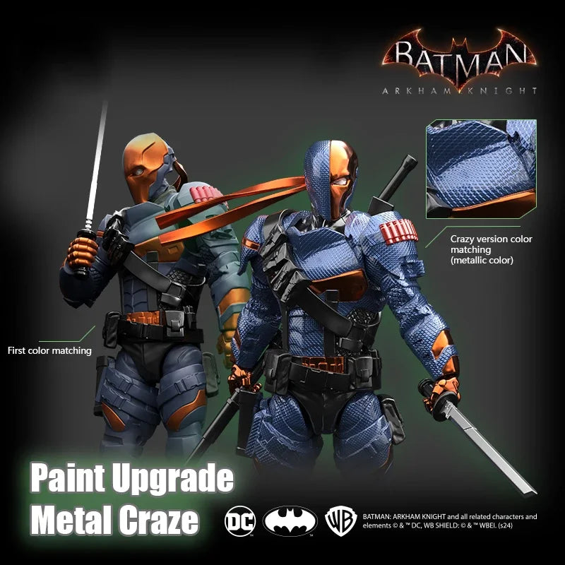9pcs F5 Batman Arkham Knight Assembled Model Blind Box 11style 10cm Action Figures Crazy Version Collection Hobby Model Boys Toy