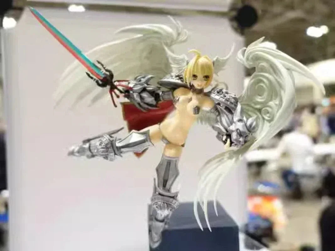 Anime Fate/Grand Order Nero Claudius Figuren Kawaii Resin GK DIY Anleitung Weiß Zusammenbau Modell Statue Spielzeug Puppe Sammlerstücke Geschenke