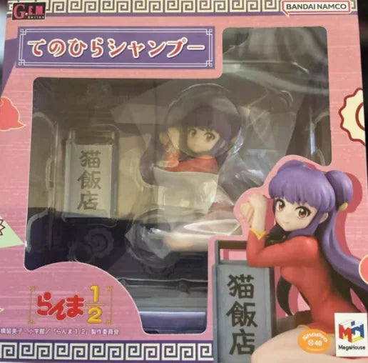 Megahouse Ranma 1/2 G.E.M. Series Palm Size Ranma Saotome Shampoo Authentic In Stock Anime Collectible Desktop Figures