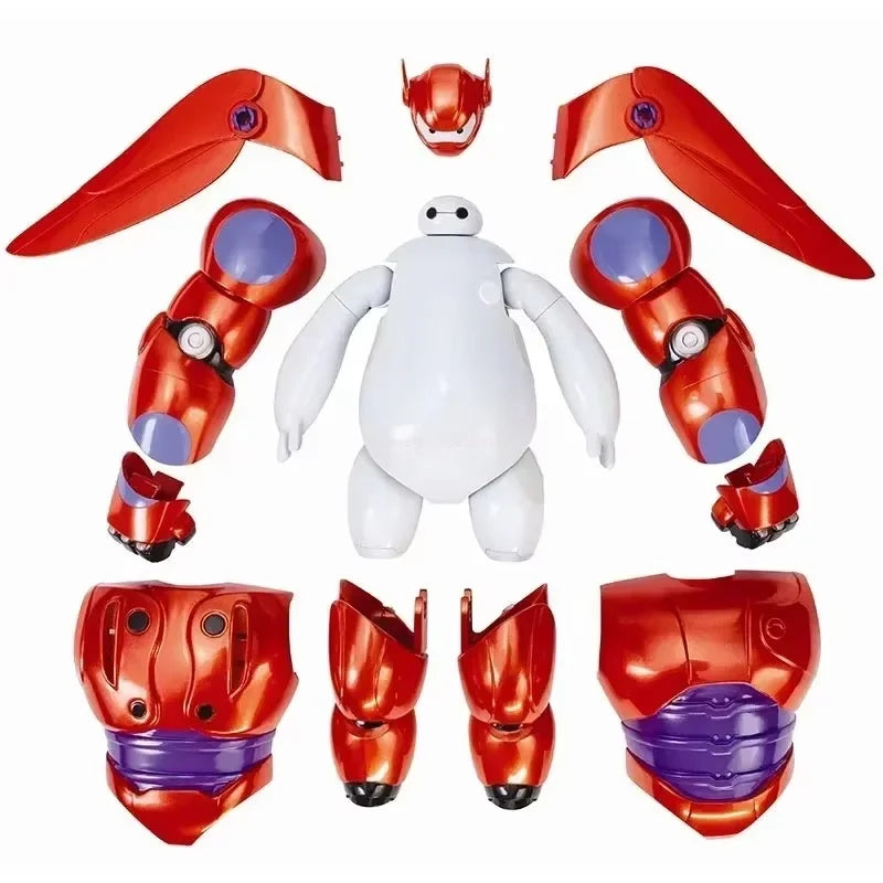 16см Анимационен филм Big Hero 6 Baymax Fat Man Аниме Фигурка Играчки Baymax Модел Кукла PVC Екшън Фигурка Сглобен Модел Детски Коледен Подарък