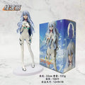 21CM Anime EVANGELION:3.0+1.0 THRICE UPON A TIM Figure AYANAMI REI Standing Animation Model Toy Gift Collection Decorative PVC
