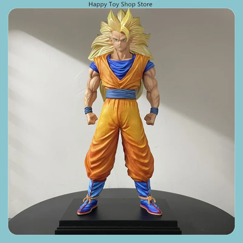 32cm JT Studio Star Trail Super Saiyan 3 Goku Dragon Ball Z Anime Garage Kit Statue Desktop Display Collectible Figure