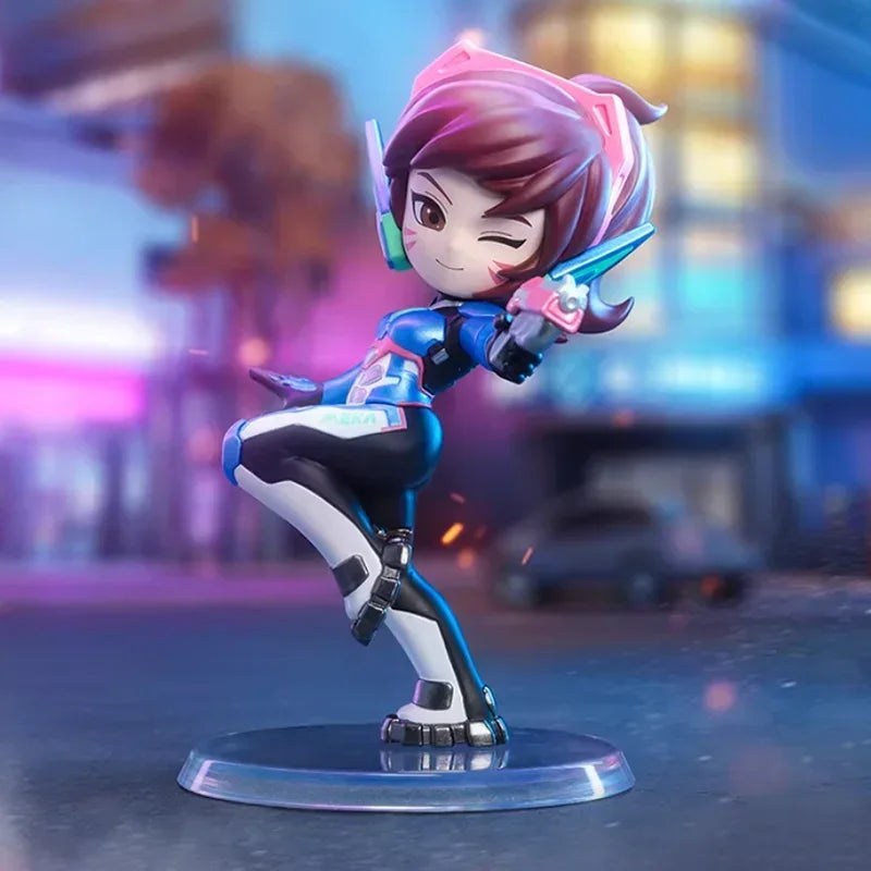 POP MART Overwatch Play of The Game Series Trendy Blind Box Toys Mystery Box Mistery Action Figure Surprise Model Gift