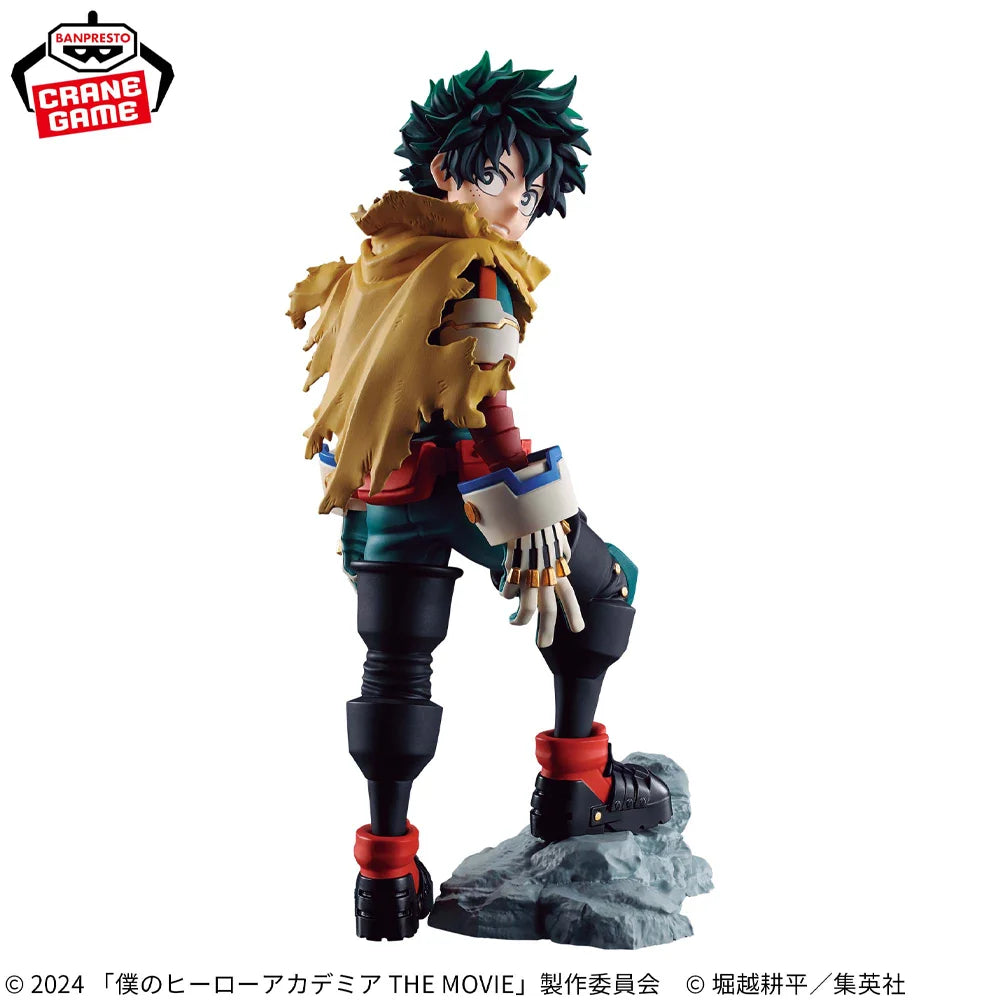 Auf Lager Original BANPRESTO My Hero Academia Der Film You're Next Izuku Midoriya Figur Anime Modell Original Boxed Toy