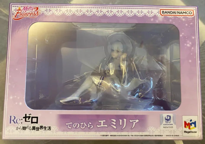 【SF】In Stock MegaHouse Melty Princess Re Life A Different World From Zero Emilia Figures Model Collection Gift
