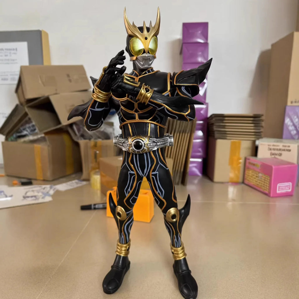 45cm Kamen Rider Anime Figure Masked Rider Kuuga Perimeter PVC Model Statue Desktop Decoration Ornaments Kids Birthday Gifts Toy